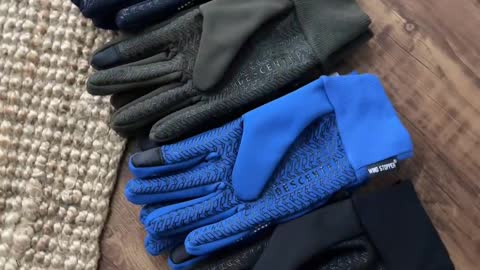 DST outdoor windproof and rainproof couple's four-color gloves