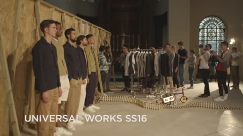 Universal Works SS16 at London Collections Men