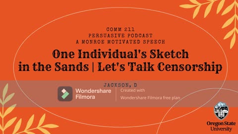 One Individual's Sketch in the Sands | Let's Talk Censorship