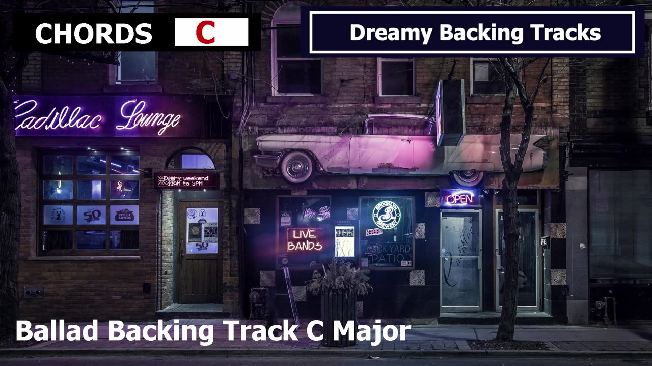 Ballad Backing Track C Major