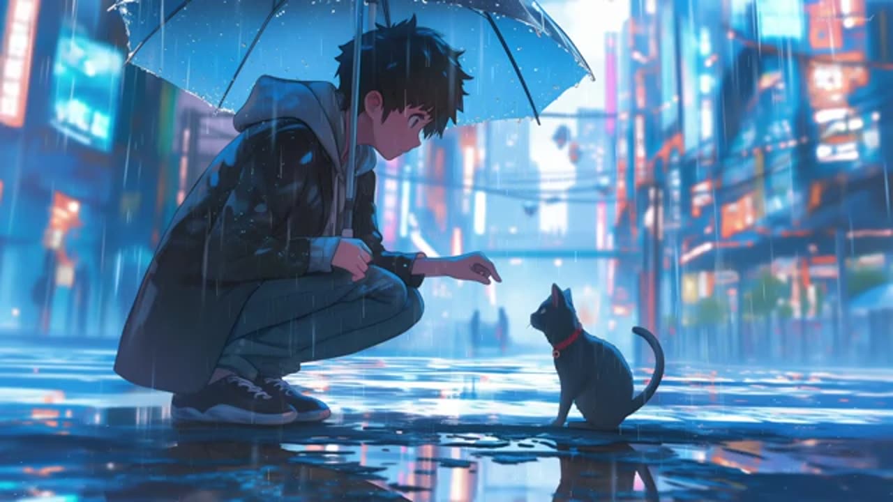 Peaceful Piano Music & Autumn Rain Vibes | The Sweet Sigh of Rain