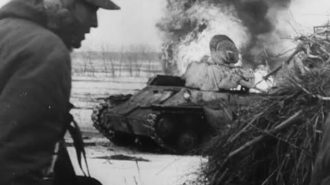 Großdeutschland StuG III Ausf. Fs in action during the Third Battle of Kharkov in early 1943