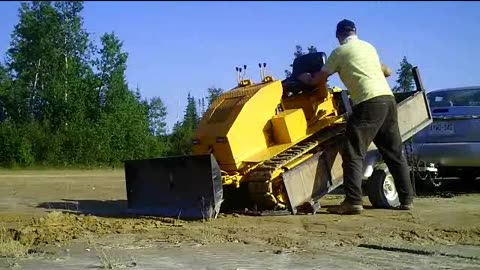 HOMEMADE MINI DOZER