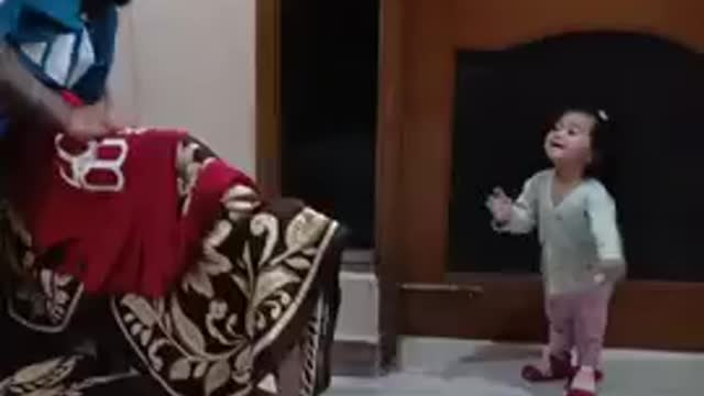 cute baby laughing papa ke sath masti #funny #laughing #cutebaby #viral #shorts #fatherdaughter