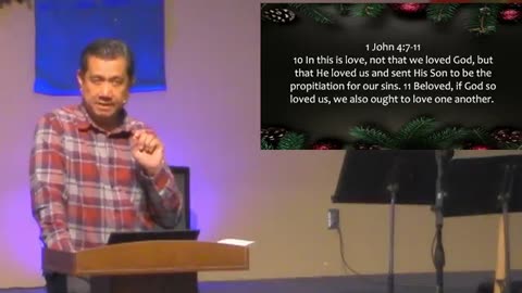 ACF SUNDAY SERVICE"LOVE CAME DOWN" 1 JOHN 4:7-11 WITH PASTOR JONATHAN DIGNADICE 12-22-2024