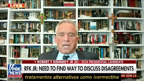 RFK Jr. fala em desafiar Biden com candidatura à Casa Branca em 2024