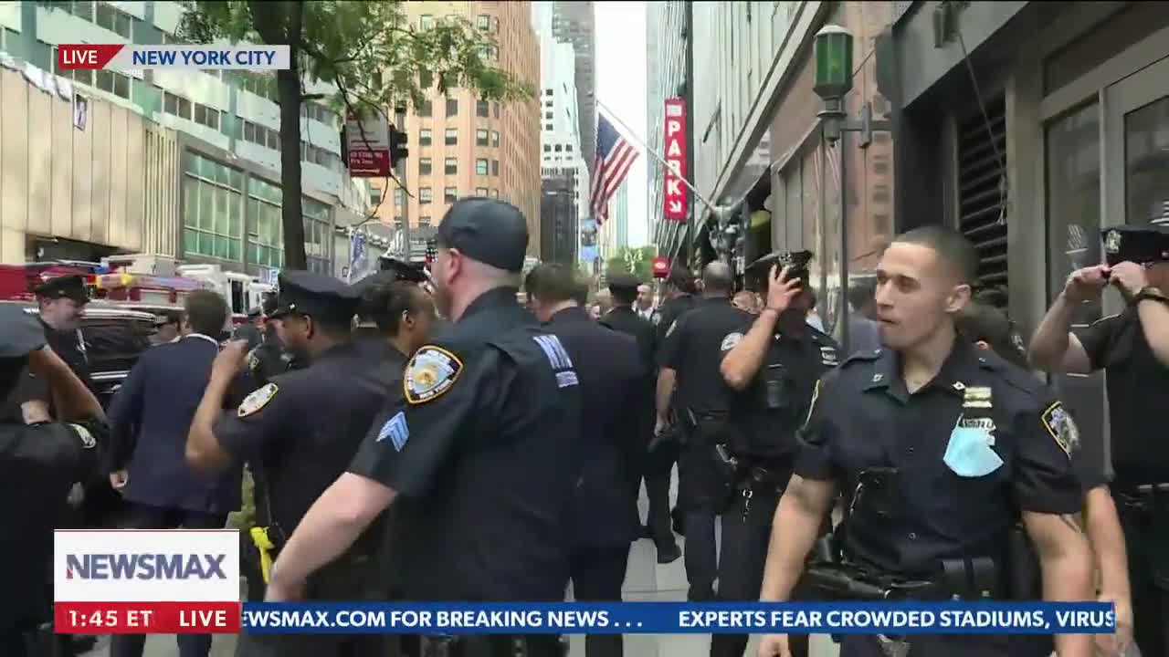 Trump Speaks To Newsmax On 9/11 Anniversary