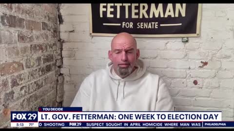 Anchor Plays Fetterman Fracking Clip Right To His Face, His Response Is No Less Embarrassing