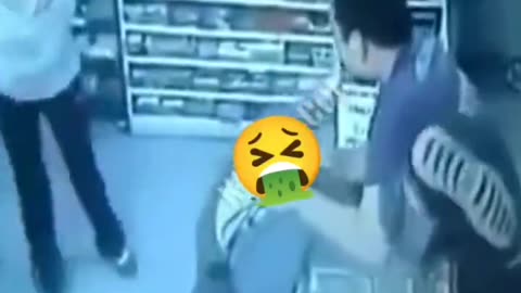 Robber Gets Spanked