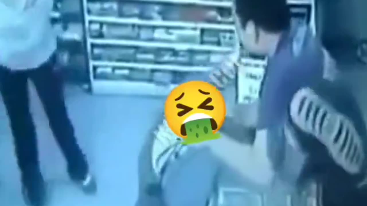 Robber Gets Spanked