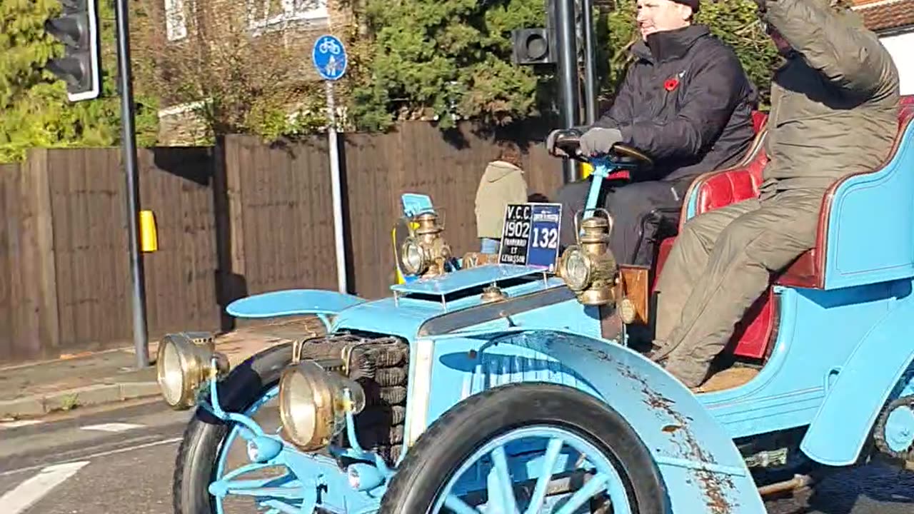 London to Brighton Veteran Car Run 05.11.2023. Vid012 #veterancarrun