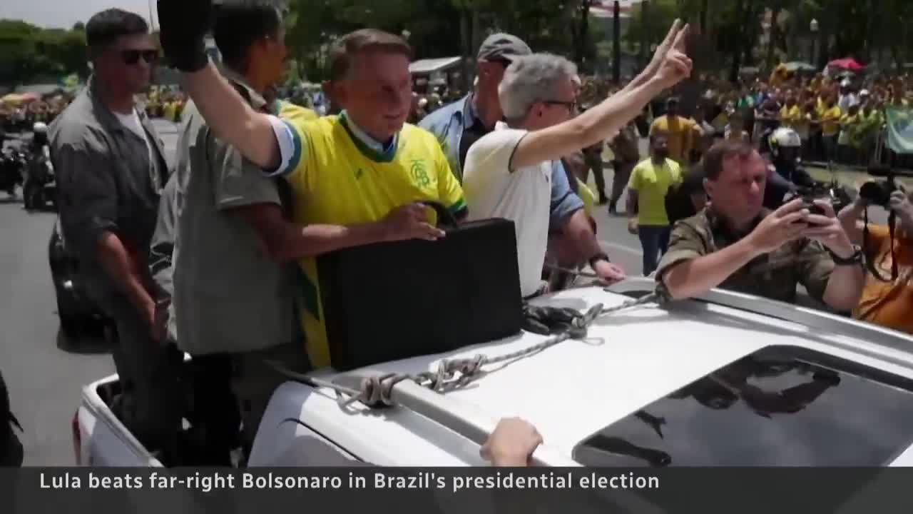 Lula wins Brazil’s presidential election, ousting incumbent Bolsonaro