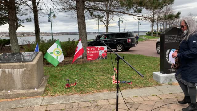 ~~~FREEDOM FOR NOVA SCOTIA ~ LEST WE FORGET CEREMONY~~~