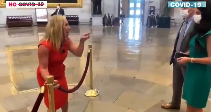 MTG is my hero!► "No Covid on the Senate side"