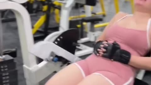 Gym beautiful pink