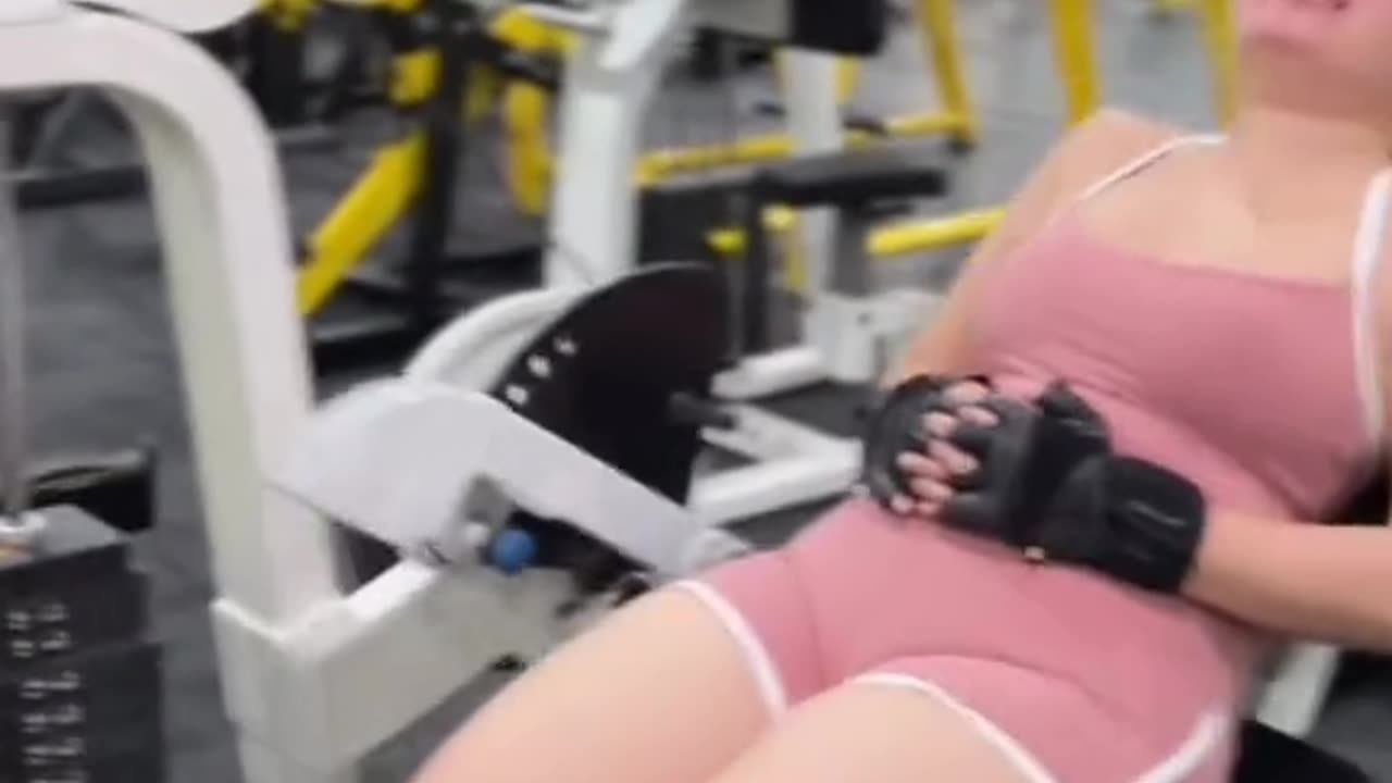 Gym beautiful pink