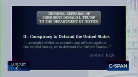 SHAM Jan 6 committee votes unanimously to refer criminal charges to DOJ