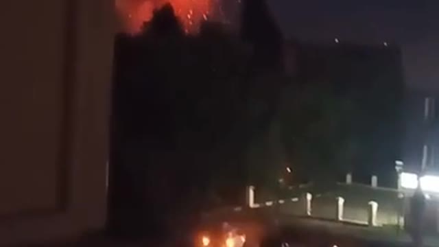 Ukrainian shelling in Russian Belgorod