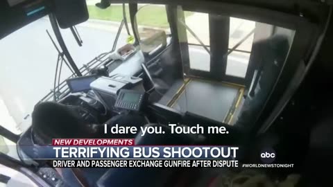 Terrifying bus shootout in Charlotte, North Carolina
