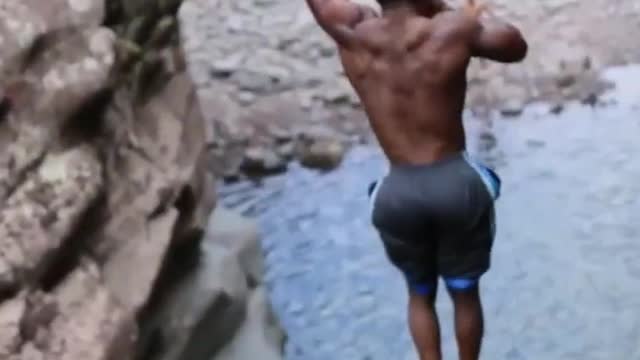 First 40ft Cliff Drop