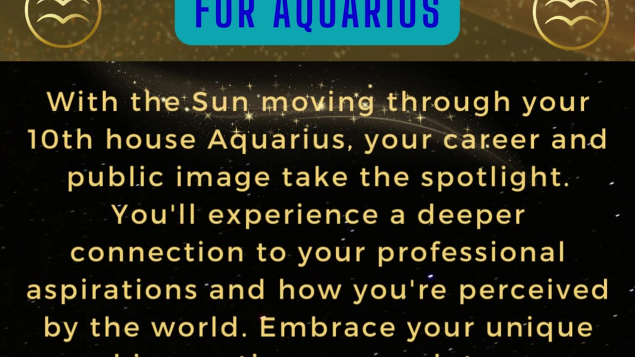 AQUARIUS - Career Transformation & Public Image