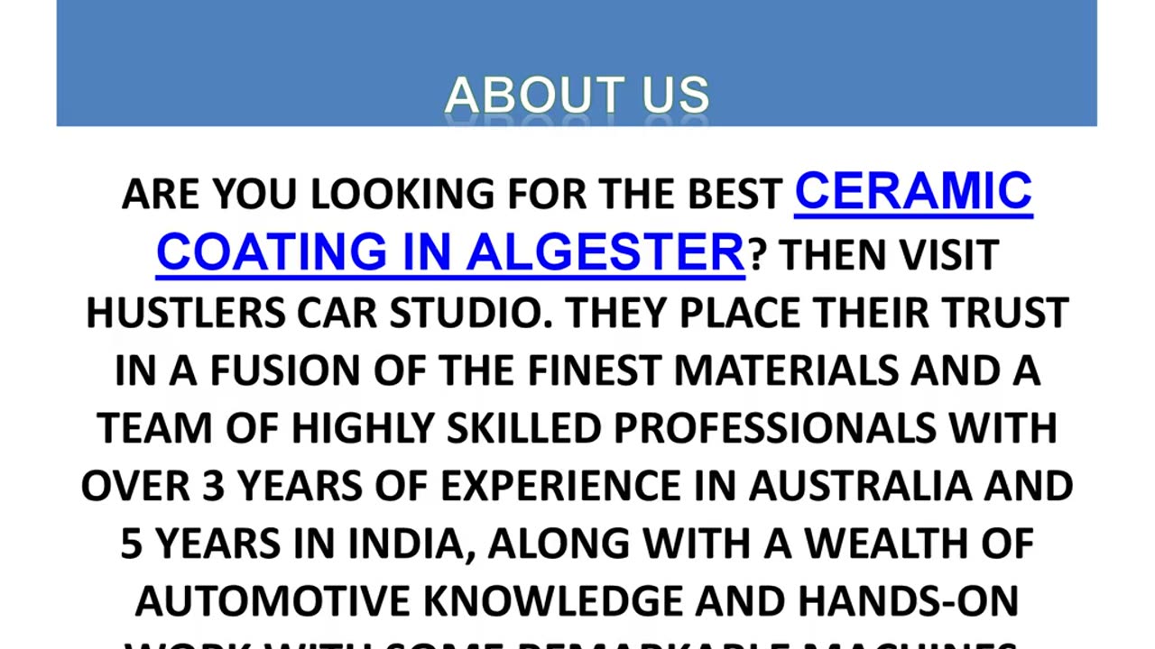 Best Ceramic Coating in Algester