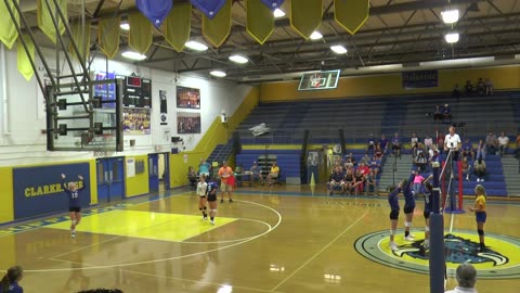 Clarkrange Volleyball Game 9/5/19