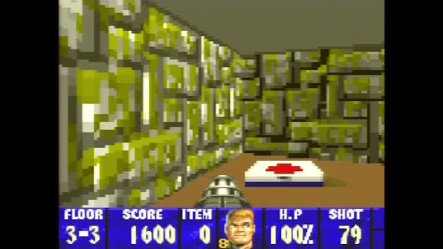 Wolfenstein 3-D (Actual SNES Capture) - Mouse Playthrough - Part 3