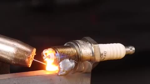 An idea to reuse your spark plug #shorts