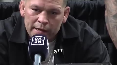 Nate Diaz gets heated with disrespectful Jake Paul employee posing as a reporter #shorts