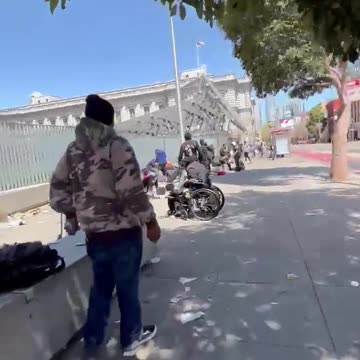 San Francisco full of zombies huffing fentanyl