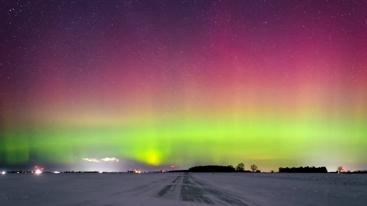 Northern Lights on Display in Ontario