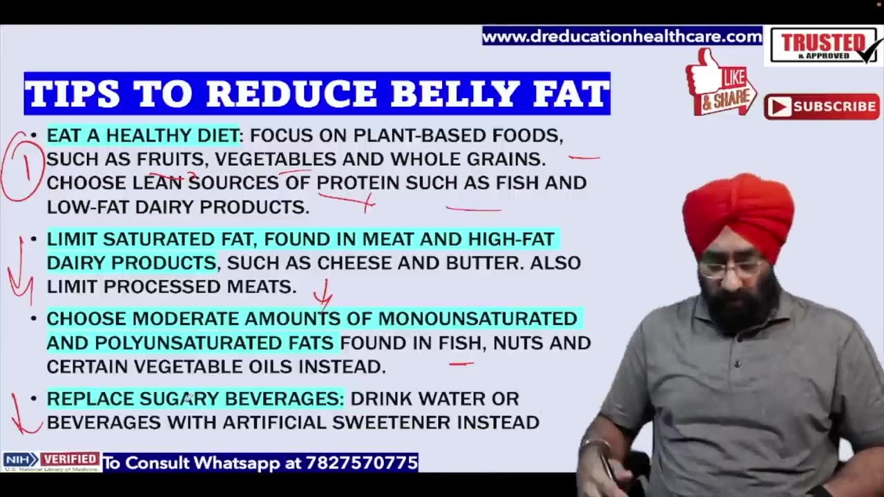 Are you getting a FAT BELLY - Simple Solution | Dr.Education