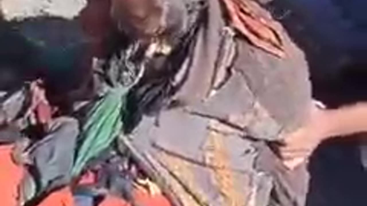 An abandoned old man from Addis Ababa