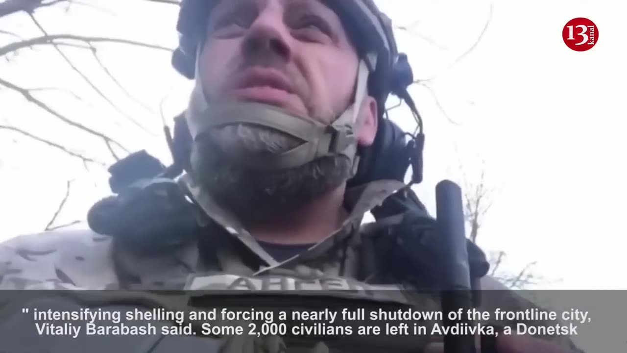 Avdiivka mayor posts video purportedly showing devastation in Ukraine's eastern city