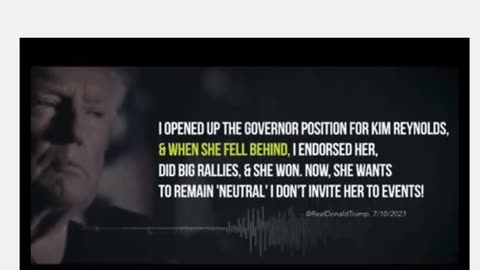 Can you believe Ron Desanctimonious used an AI generated voice of President Trump