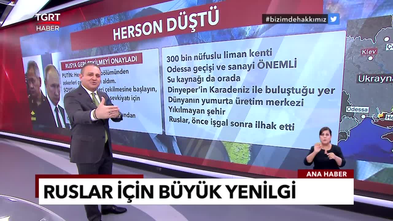 Ve Herson Da Düştü! Rusya ve Ukrayna'yı Bekleyen Dünyanın 3. Kader Kışı - Ekrem Açıkel