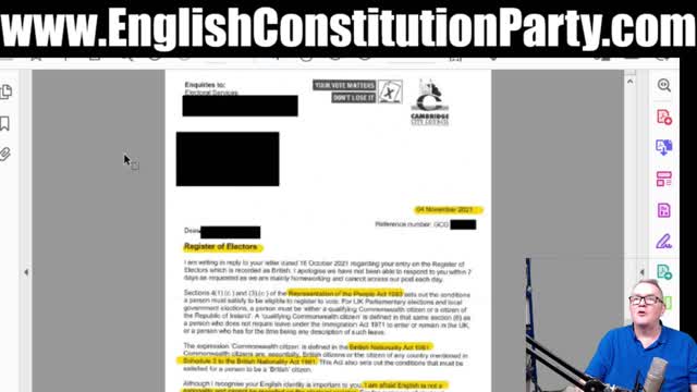 How the British Union erased England. Just what Marx wanted.