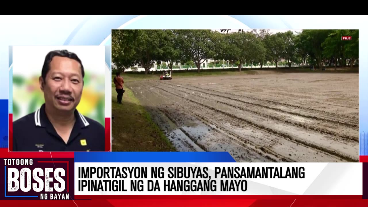 Importasyon ng sibuyas, pansamantalang ipinatigil ng DA hanggang Mayo