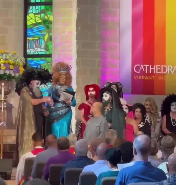 This is a TOTAL SATANIC MOCKERY of Jesus & God