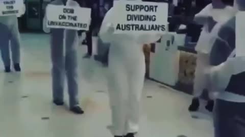 Creative way to protest!
