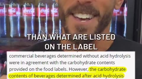 High Fructose Corn Syrup can have 4-5 TIMES The Calories on Label