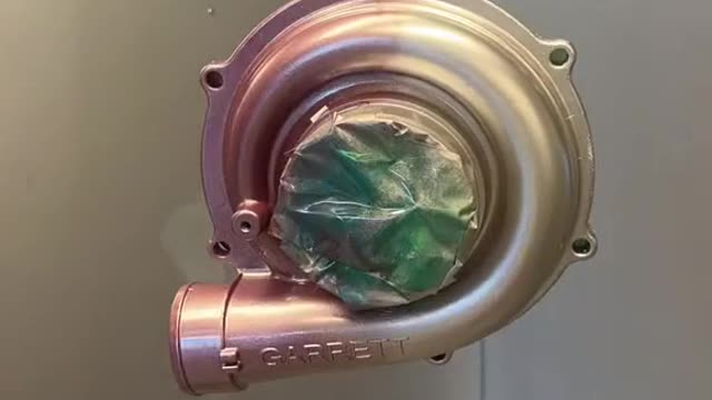Painting maintenance of turbocharger small parts
