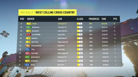 Forza Horizon 2 - 90s Rally - West Colline Cross Country