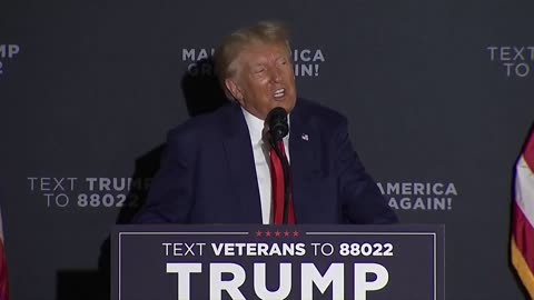 Donald trump latest speech