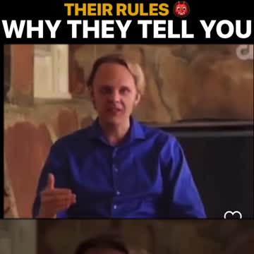 WHY DO THE 👿 WORSHIPPERS HAVE TO TELL YOU THEIR RULES 🤫SO THEY CAN RULE🫣ONLY WHEN WE GIVE THEM THE POWER