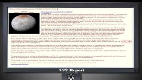 POTENTIAL FALSE FLAG - DIRTY BOMB RADIATION