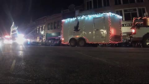 Territorial Christmas Light Parade Guthrie, OK 2021