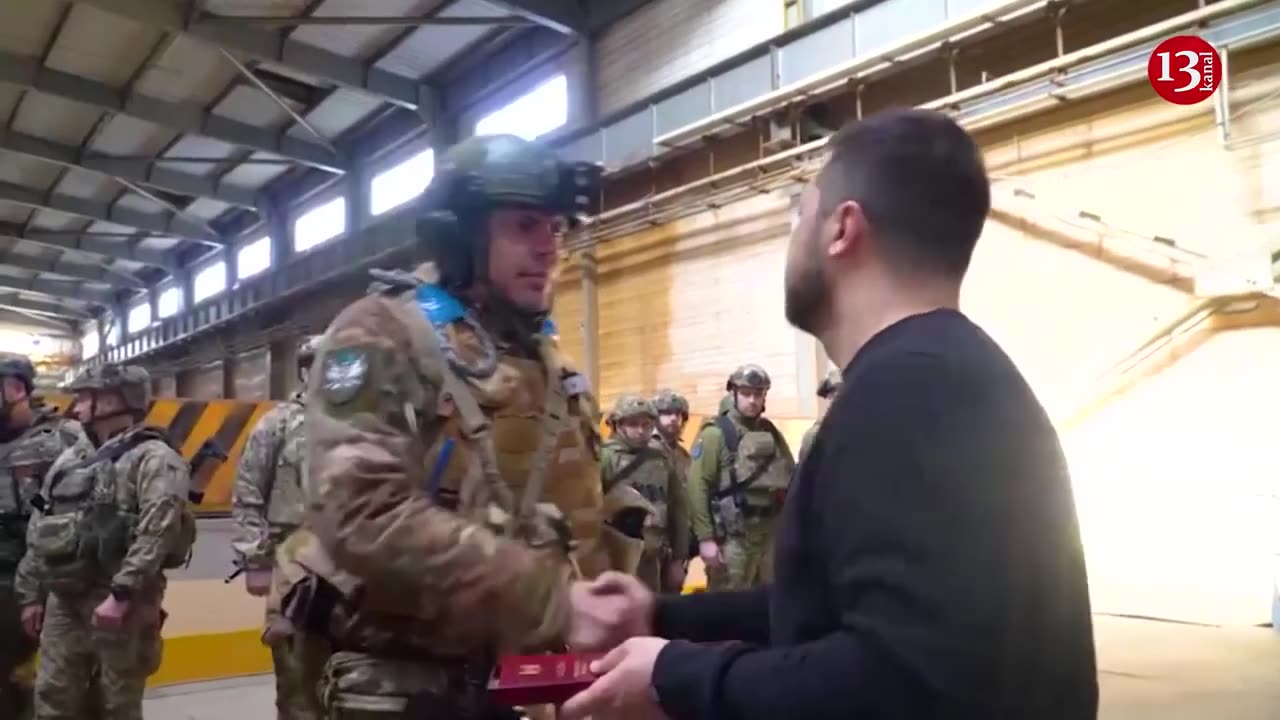 Zelenskiy visits Avdiivka where intense fighting is underway, meets troops
