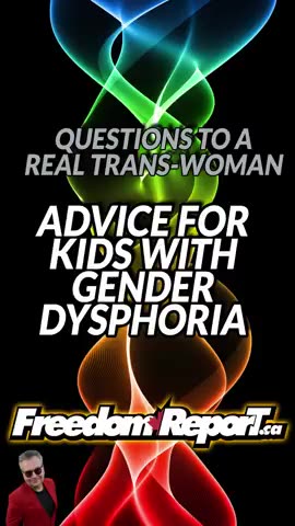ADVICE TO KIDS AND YOUNG ADULTS WITH GENDER DYSPHORIA FROM A REAL TRANS WOMAN!
